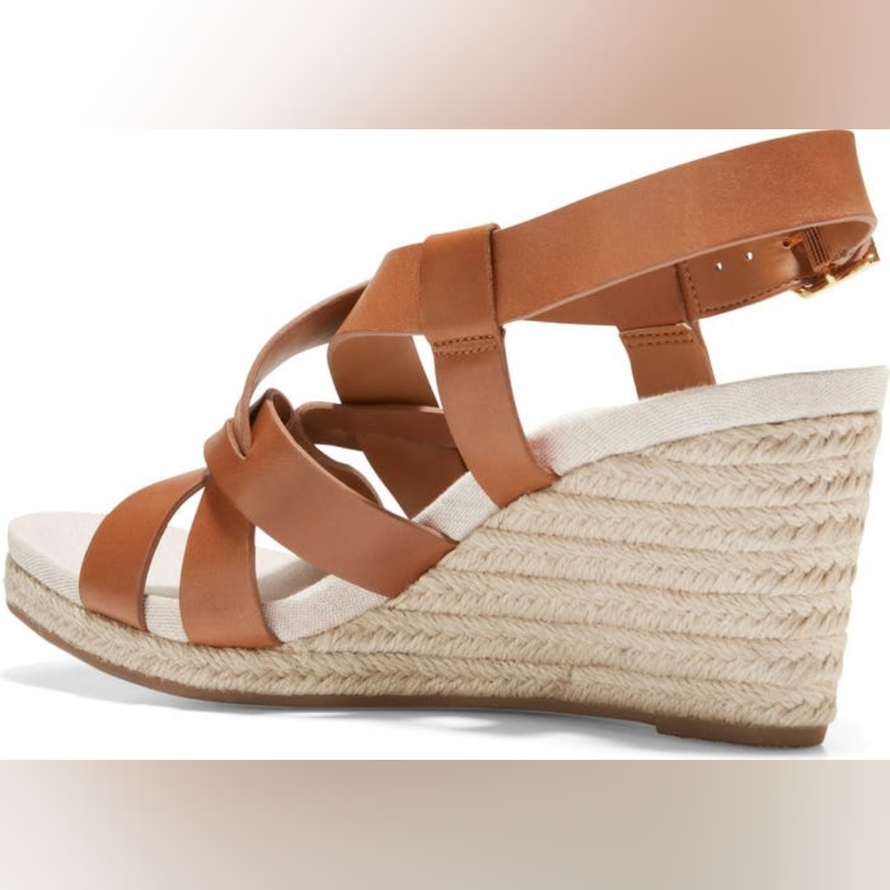👣COLE HAAN Crystal Espadrille Sandal in Honey - Picture 2 of 13
